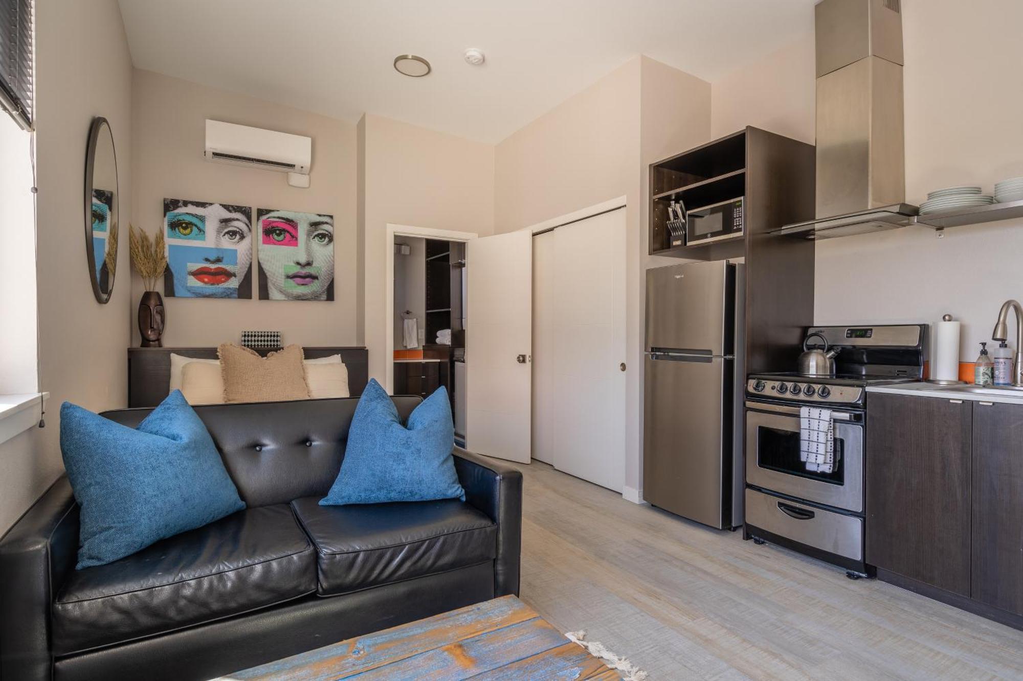 Sunny Studio Apartment - Food Carts, Coffee & Bars Portland Luaran gambar