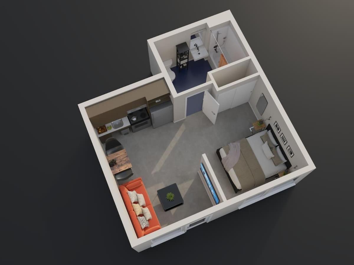 Sunny Studio Apartment - Food Carts, Coffee & Bars Portland Luaran gambar