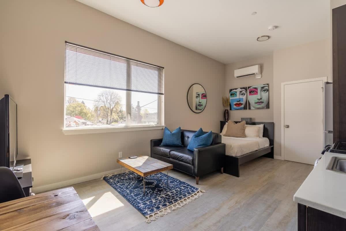 Sunny Studio Apartment - Food Carts, Coffee & Bars Portland Luaran gambar