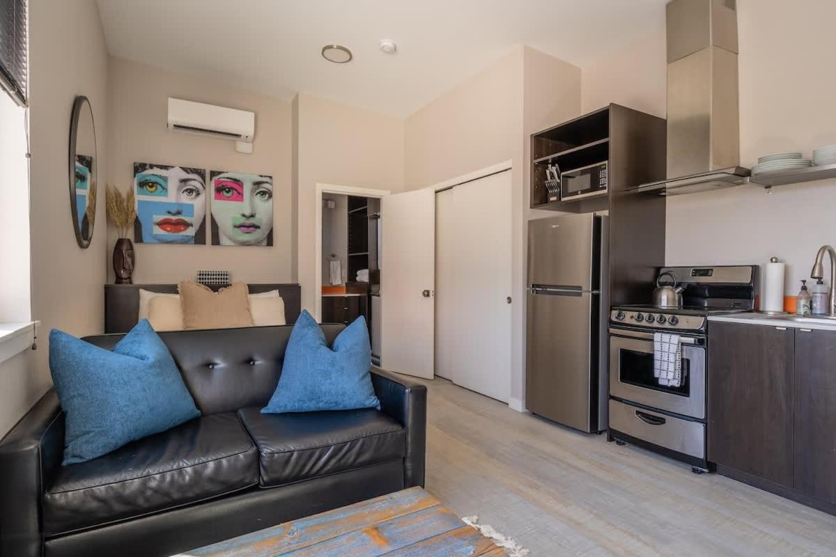 Sunny Studio Apartment - Food Carts, Coffee & Bars Portland Luaran gambar